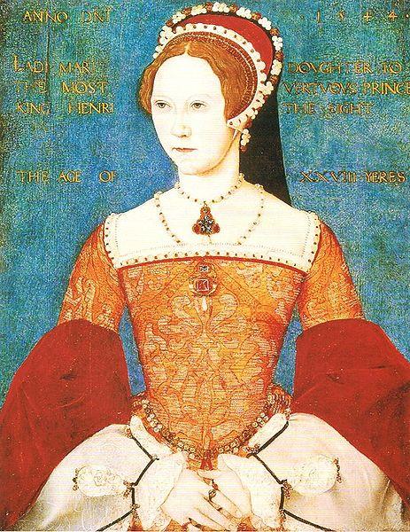 Master John Portrait of Mary I of England oil painting image